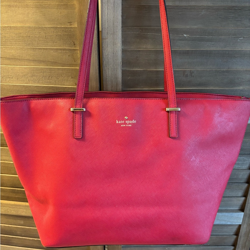 Kate Spade Red Cedar Street Harmony Saffiano Leather Tote Bag - Large